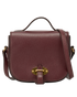 Tenby, &pound;350, Handbags, Burgundy, Leather, Front view